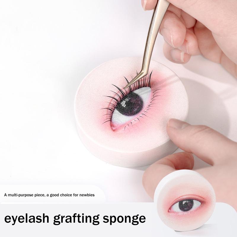 Eyelash Extension Model - 1/3/5pcs Eyelash Extension Training False Eyelash