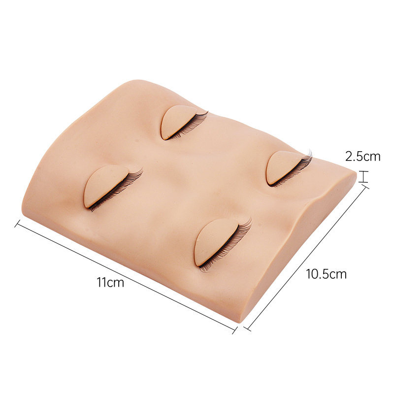 Silicone Lash Head Mannequin R - Eyelash Extension Model recension och pris