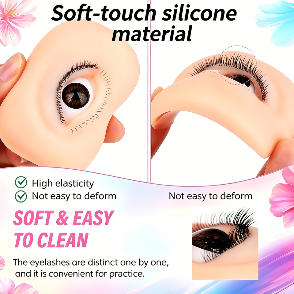 3 Layers Lashes Reusable Manne - Eyelash Extension Model recension och pris