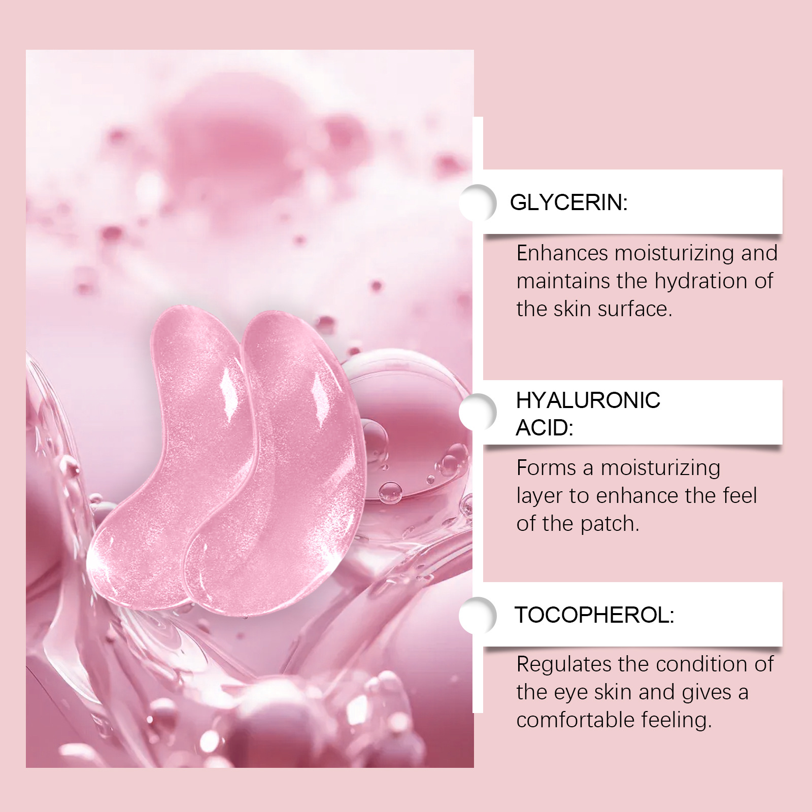 Collagen Water Soluble Eye Mas - Eye Pad Collagen recension och pris