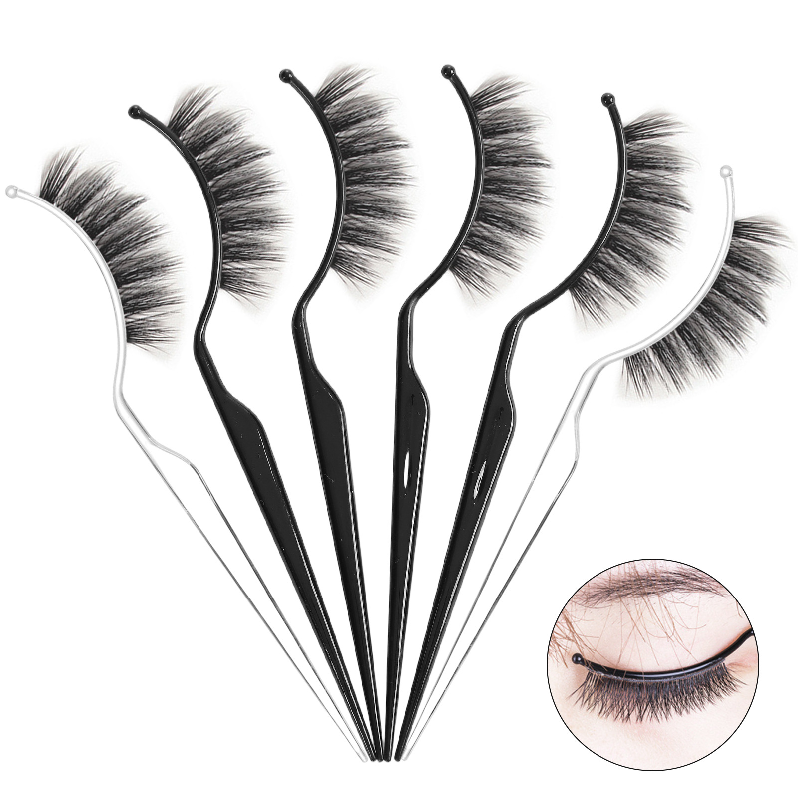 10pcs False Eyelashes Trial We - Eyelash Extension Model recension och pris