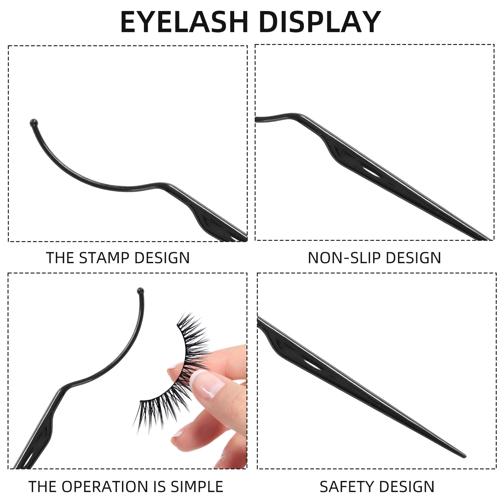 10pcs False Eyelashes Trial We - Eyelash Extension Model recension och pris