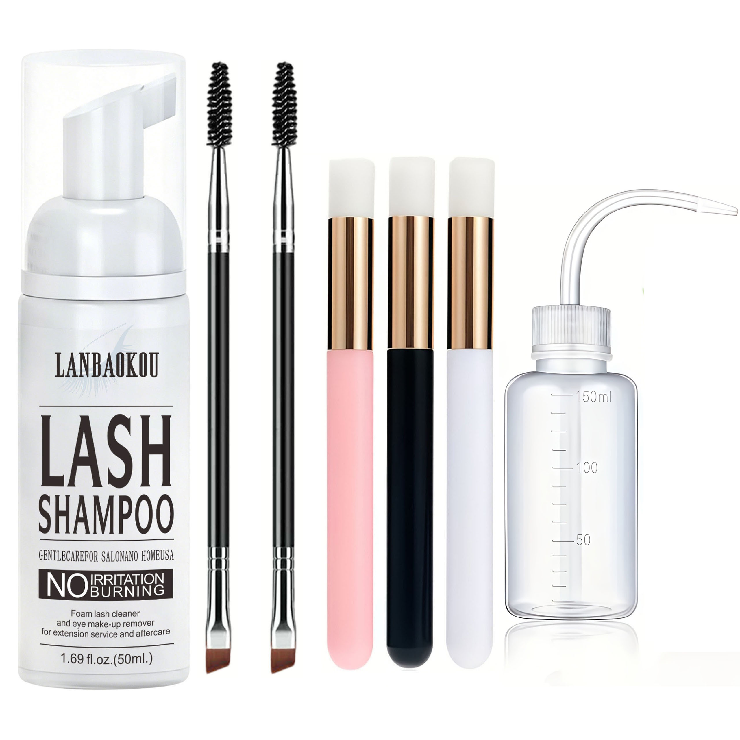 Lash Shampoo for Eyelash 50ML  - Eyelash Extension Wash recension och pris