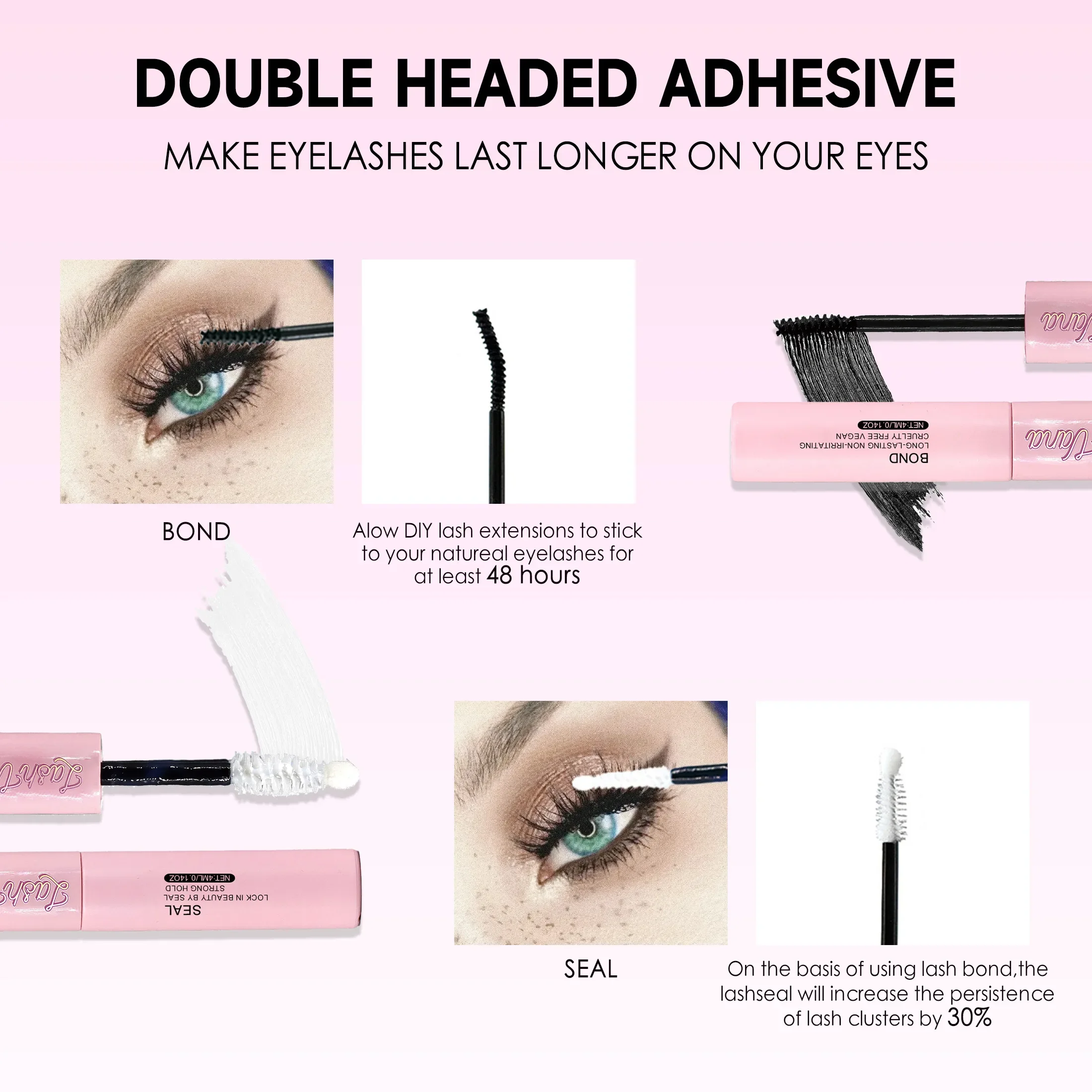 DIY Cluster Extension Lashes K - Eyelash Extension Equipment recension och pris