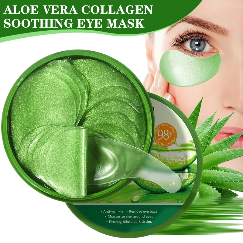 60pcs Aloe Vera Collagen Eye M - Eye Pad Collagen recension och pris