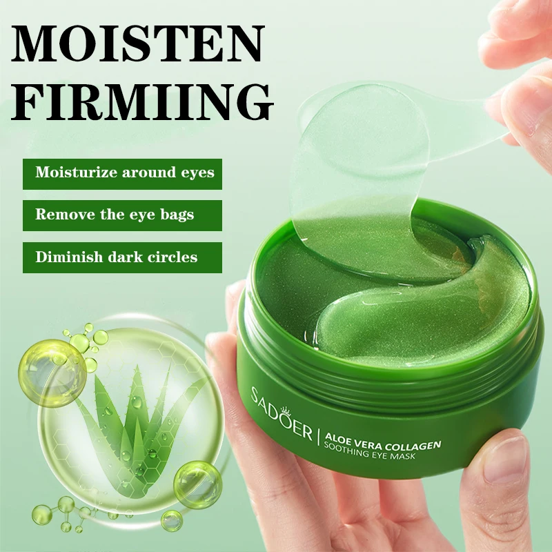 60pcs Aloe Vera Collagen Eye M - Eye Pad Collagen recension och pris