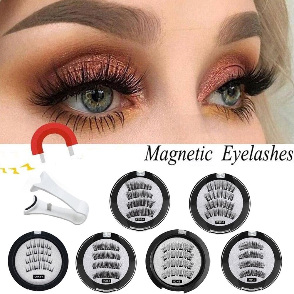 2 Pair 3D Magnetic False Eyela - Eyelash Extension Equipment recension och pris