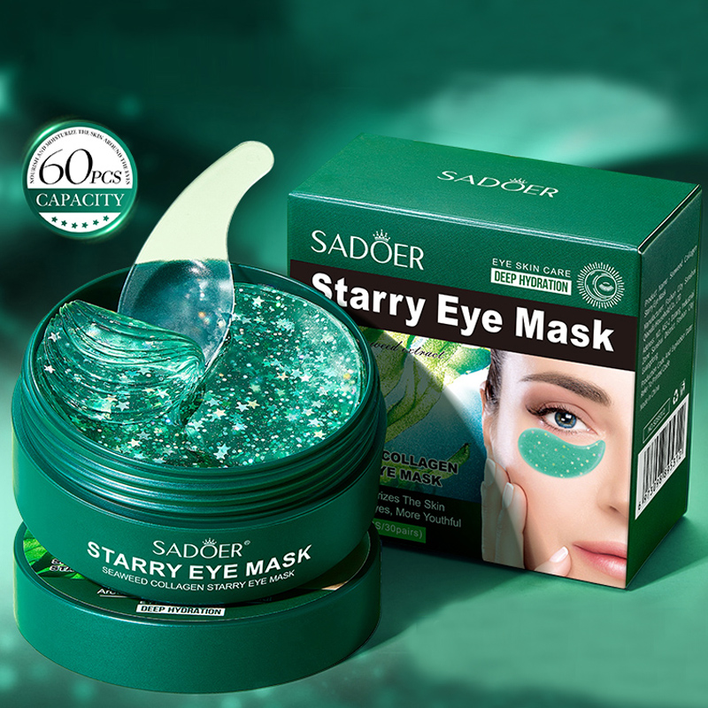 60 pieces/box Seaweed Collagen - Eye Pad Collagen recension och pris