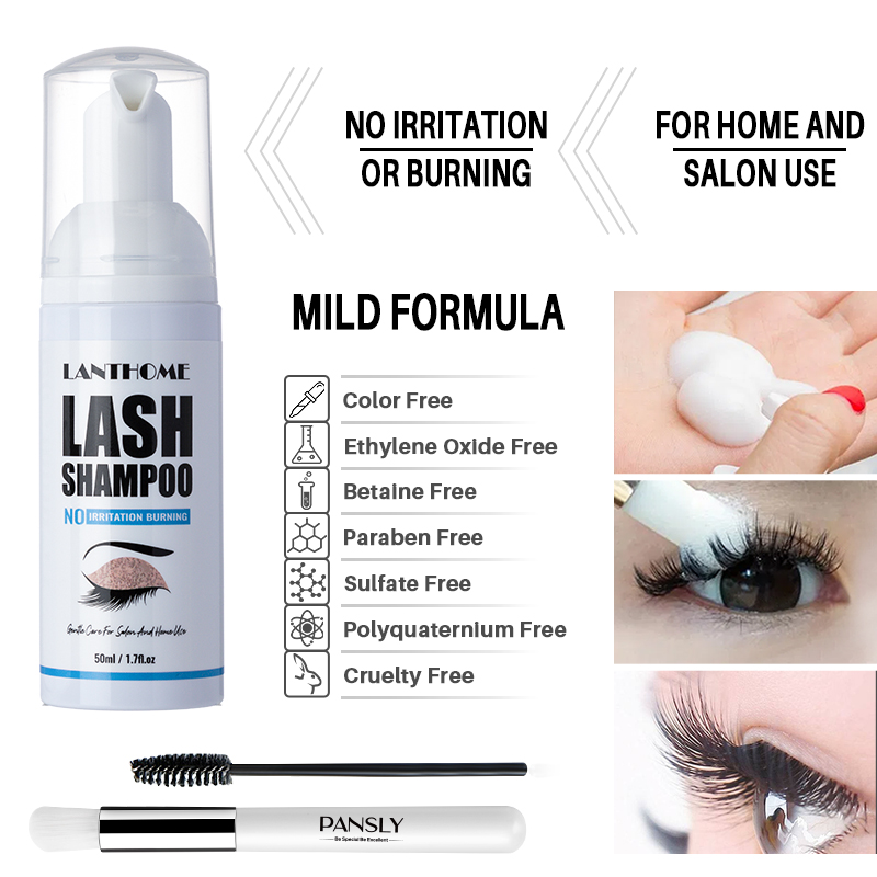 50ML Lanthome Pro Eyelash Exte - Eyelash Extension Wash recension och pris