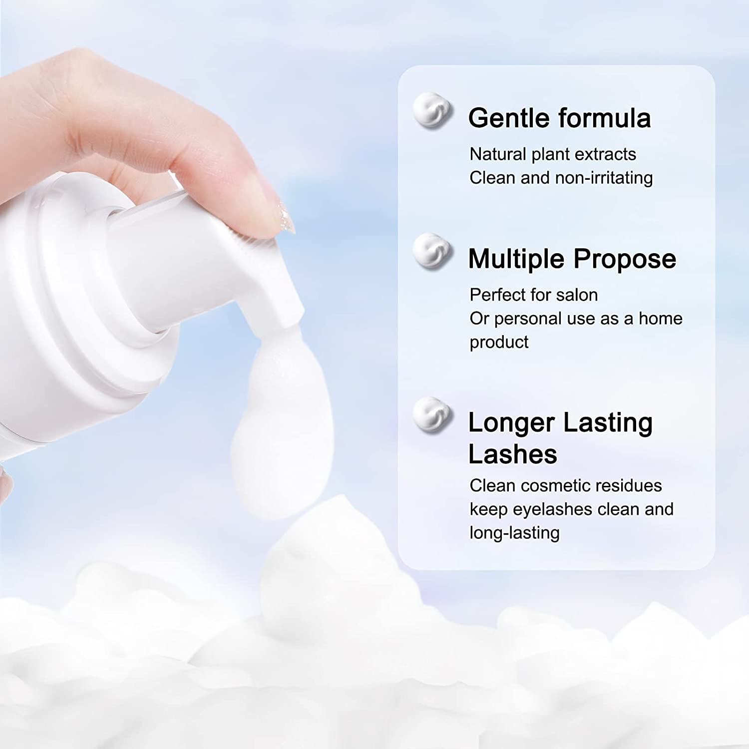 50ML Lanthome Pro Eyelash Exte - Eyelash Extension Wash recension och pris