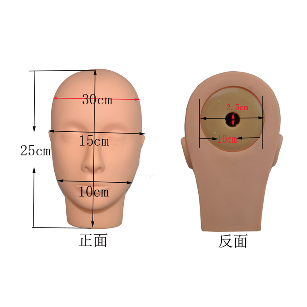 Practice Mannequin Heads for E - Eyelash Extension Model recension och pris