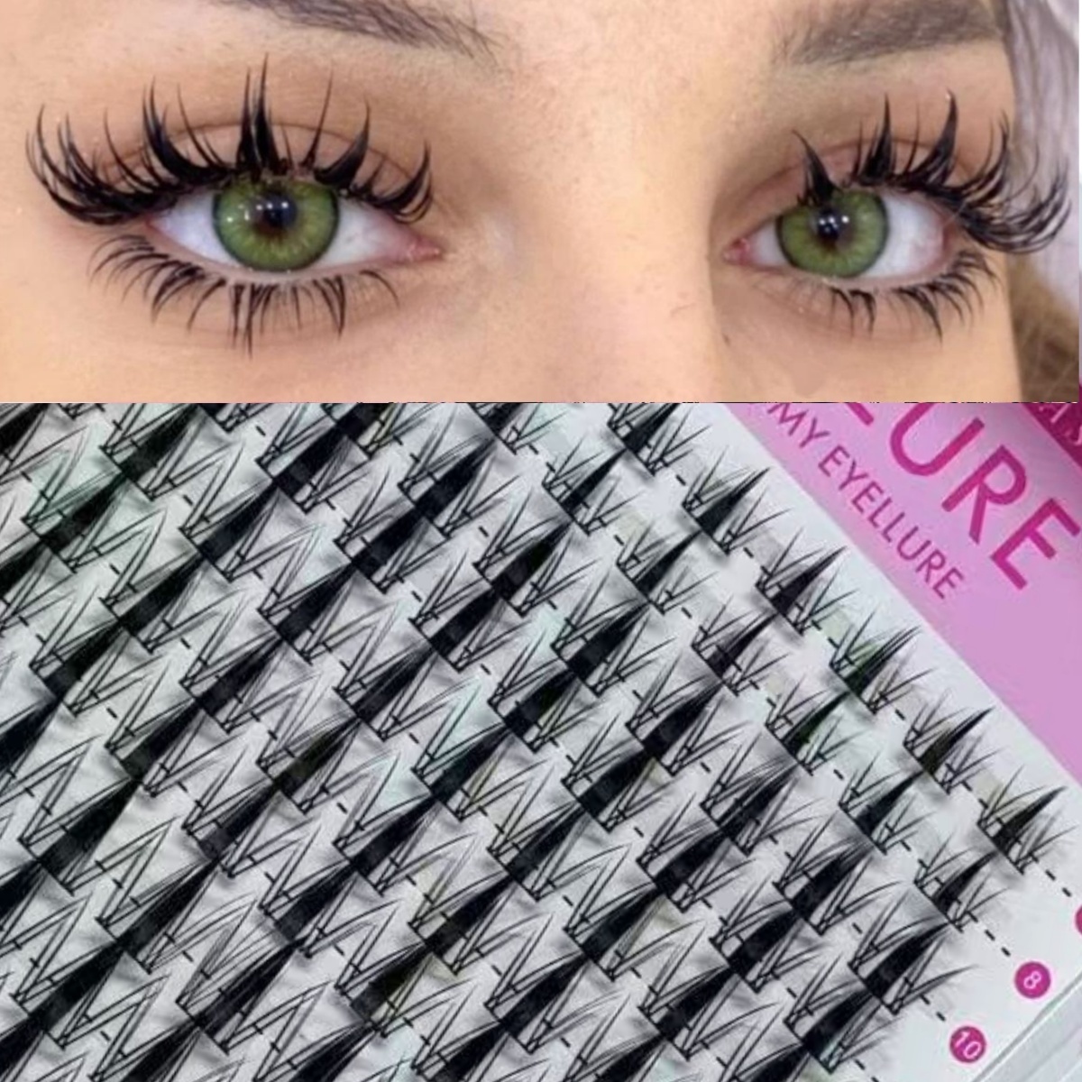 WINKLURE Manga Lash Clusters K - Eyelash Extension Equipment recension och pris