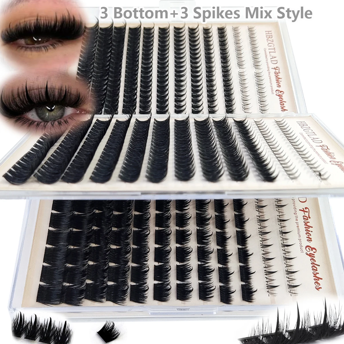 HBZGTLAD manga style eyelash c - Eyelash Extension Anime Style recension och pris