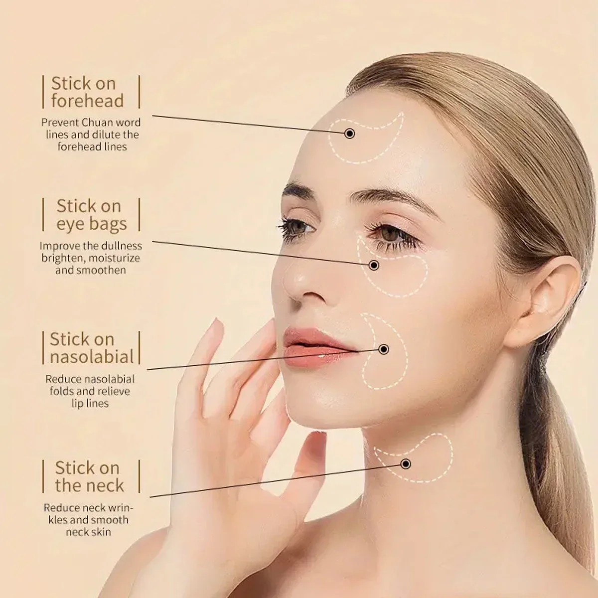 60pcs seaweed hyaluronic acid  - Eye Pad Collagen recension och pris