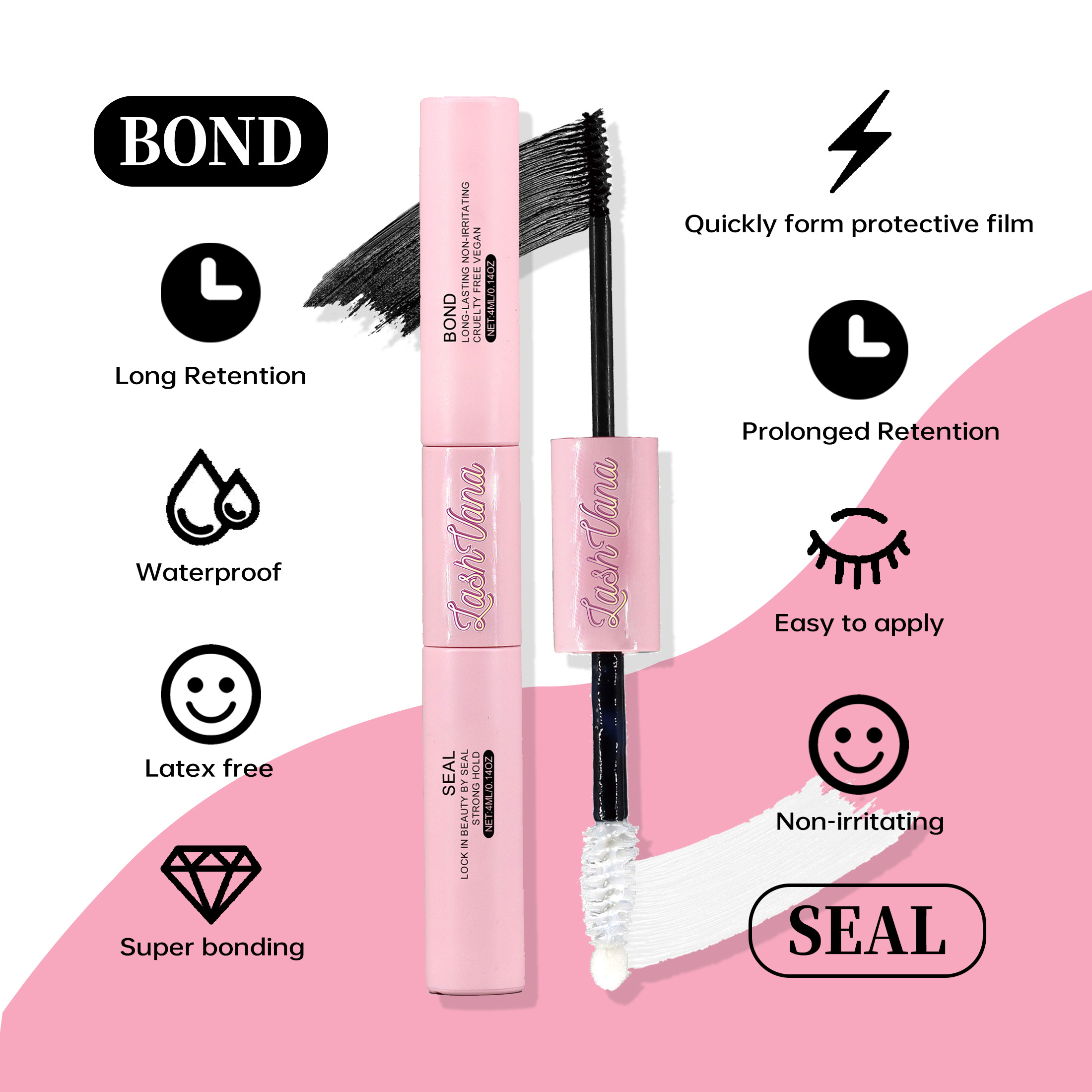 DIY Lashes Extension Kit Eyela - Eyelash Extension Equipment recension och pris