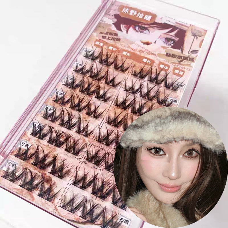 Anime W-Shaped Thick Single Cl - Eyelash Extension Anime Style recension och pris