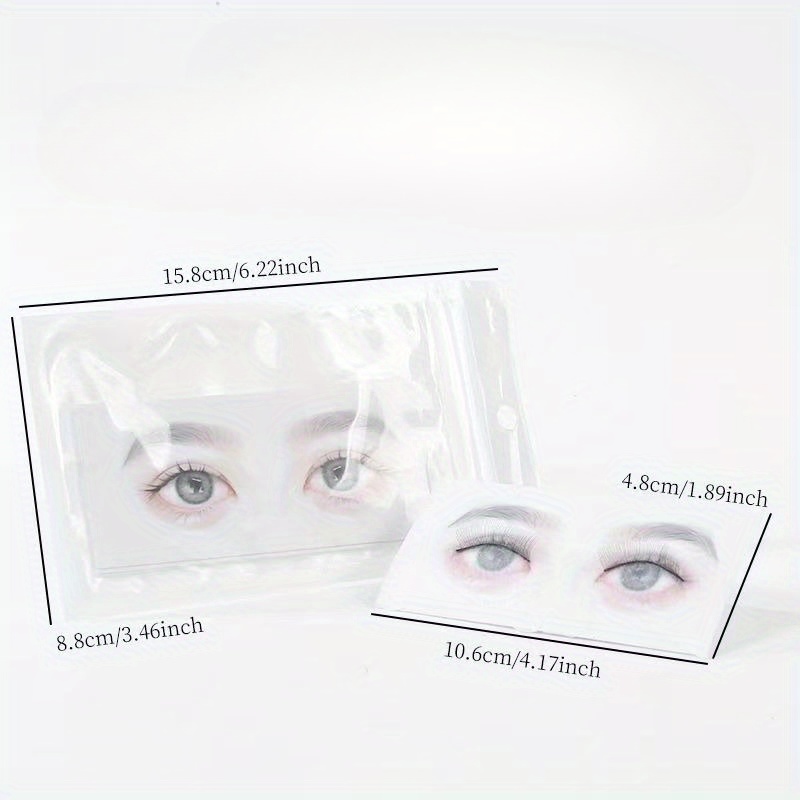 Reusable Eyelash Mapping Cards - Eyelash Extension Model recension och pris