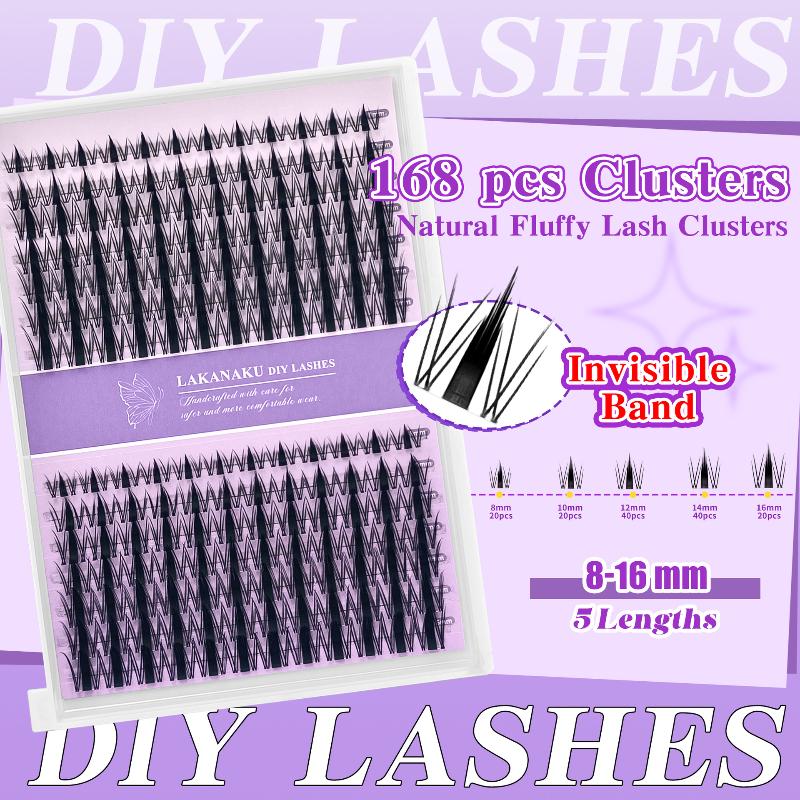 Natural Eyelashes Lashes Clust - Eyelash Extension Equipment recension och pris