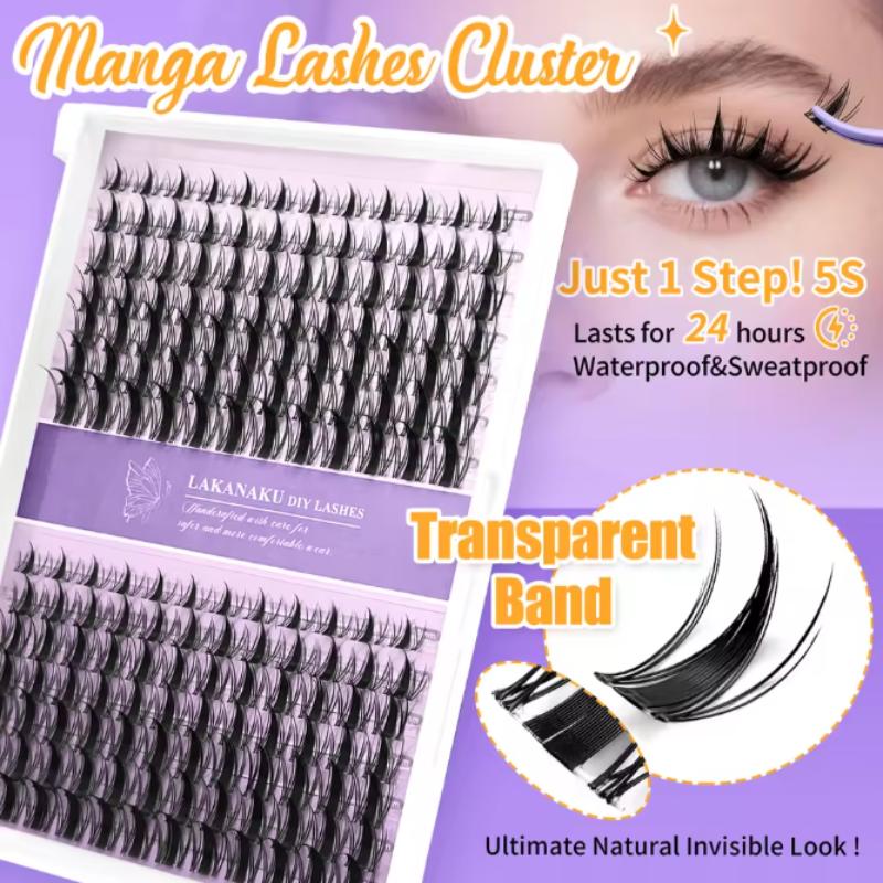 Natural Eyelashes Lashes Clust - Eyelash Extension Equipment recension och pris