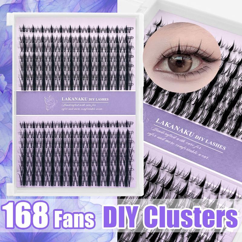 Natural Eyelashes Lashes Clust - Eyelash Extension Equipment recension och pris