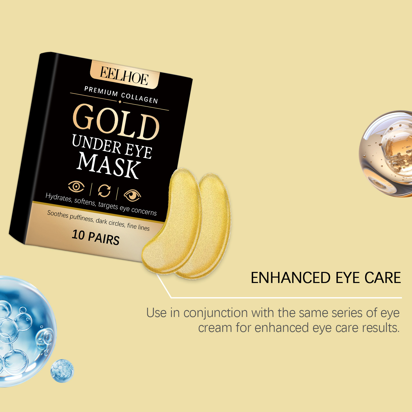 Collagen Eye Mask Anti Dark Ci - Eye Pad Collagen recension och pris