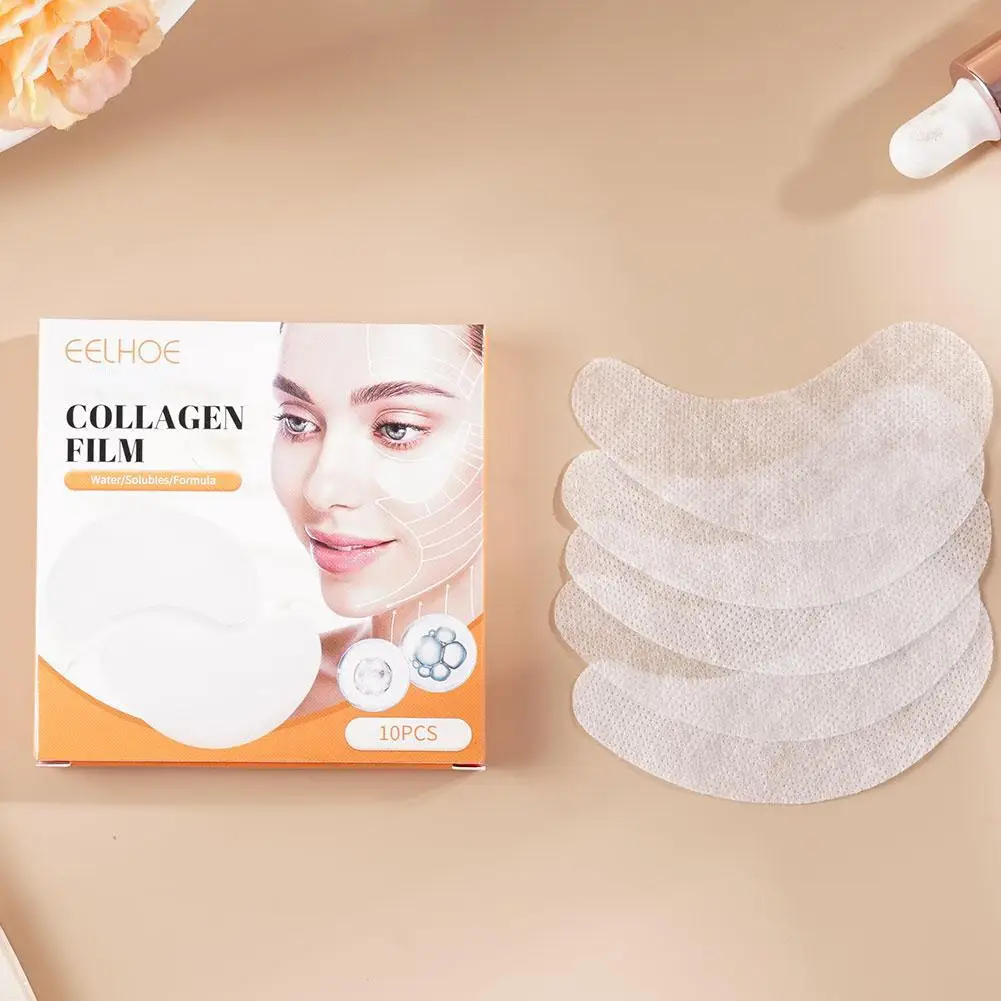 5/10Pairs Collagen Soluble Fil - Eye Pad Collagen recension och pris