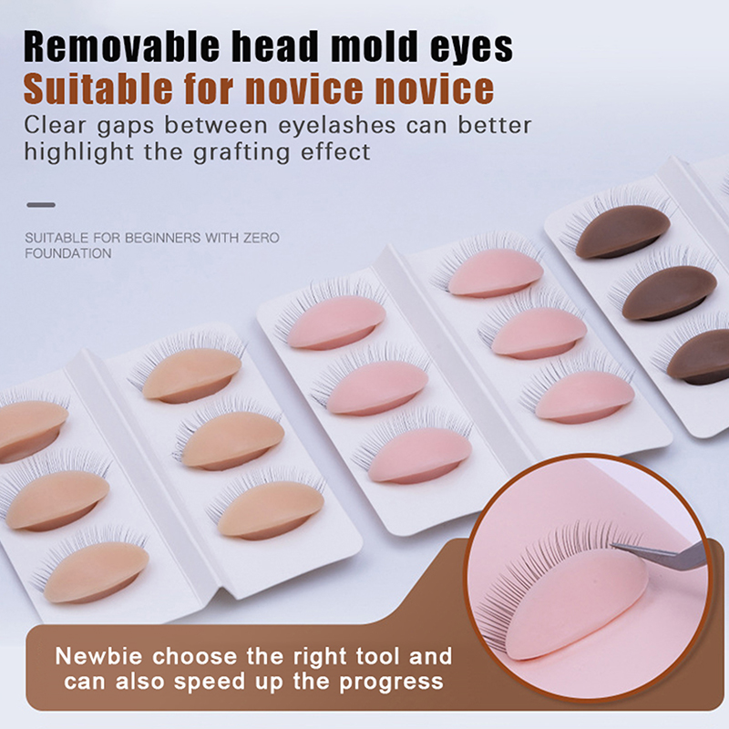 3Pairs/Set Replacement False E - Eyelash Extension Model recension och pris