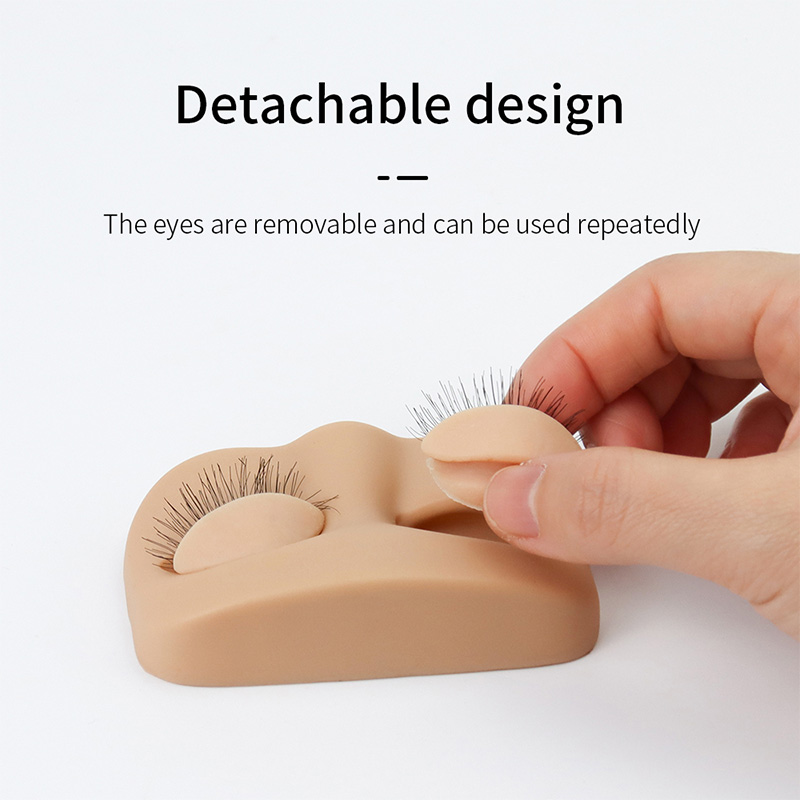 Eyelash Extension Practice Hea - Eyelash Extension Model recension och pris