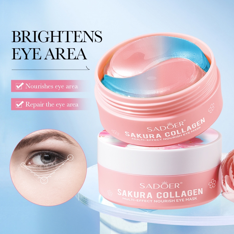 60Pcs Sakura Collagen Multi-Ef - Eye Pad Collagen recension och pris