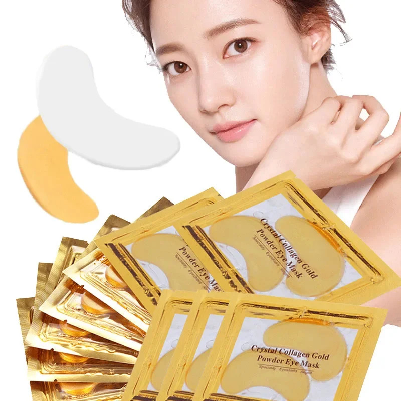 5pair Gold Eye Mask Patches Cr - Eye Pad Collagen recension och pris
