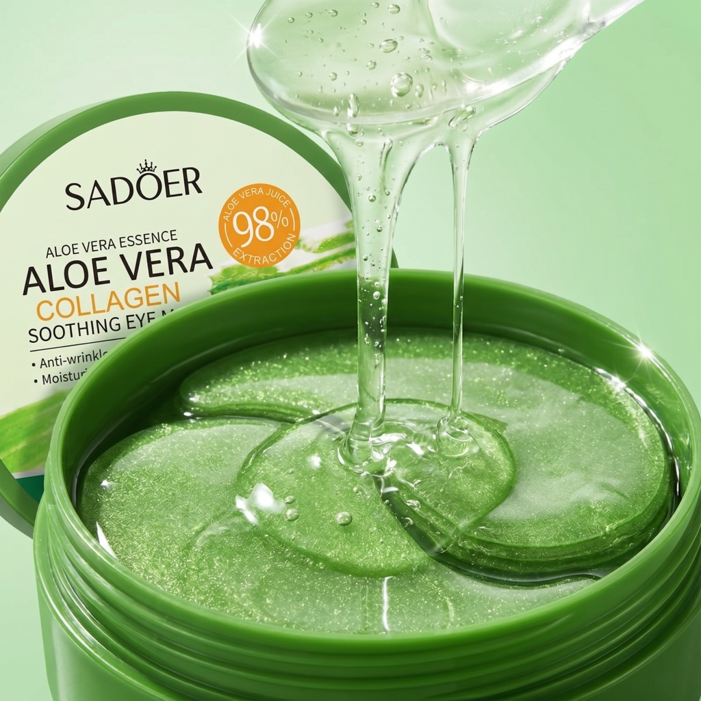 60pcs Aloe Vera Collagen Eye M - Eye Pad Collagen recension och pris