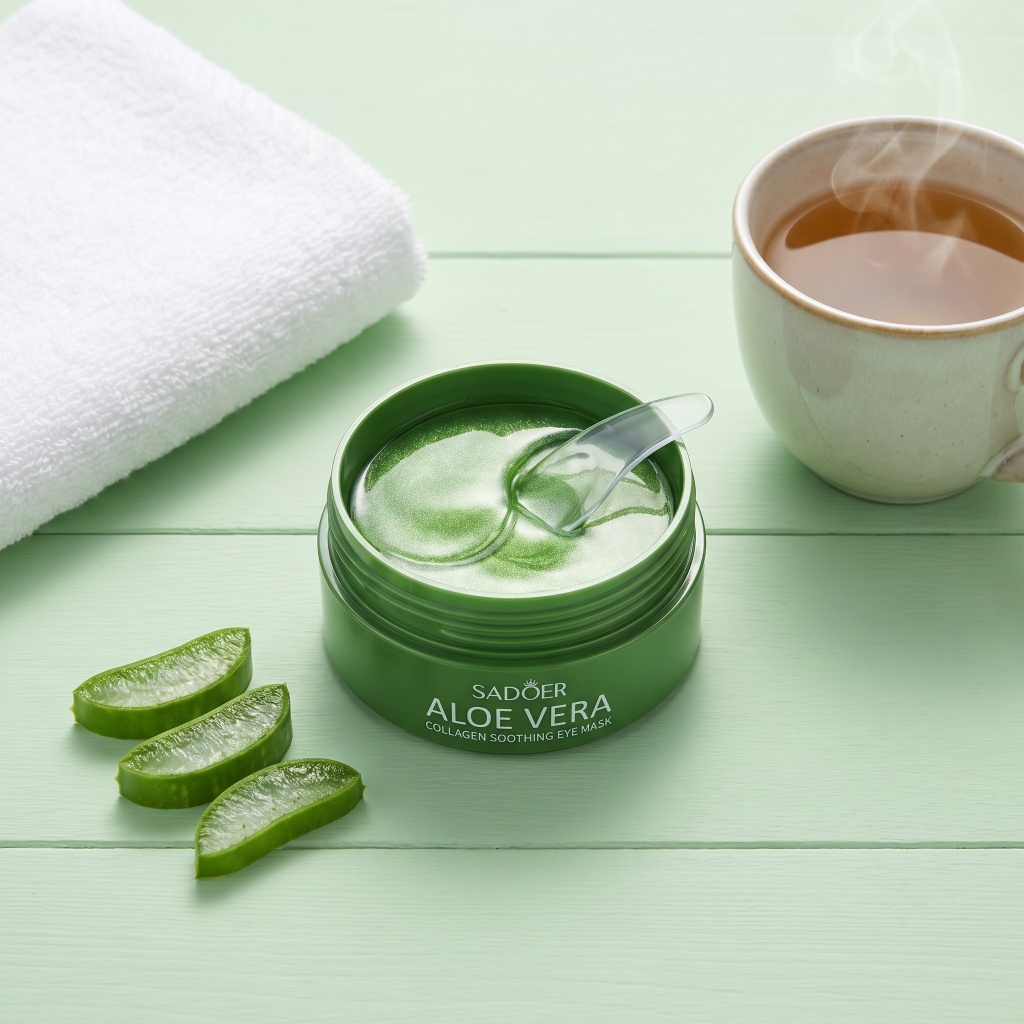 60pcs Aloe Vera Collagen Eye M - Eye Pad Collagen recension och pris