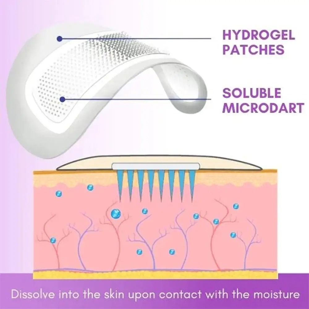 1 Pair Micro-needle Eye Patch  - Eye Pad Collagen recension och pris